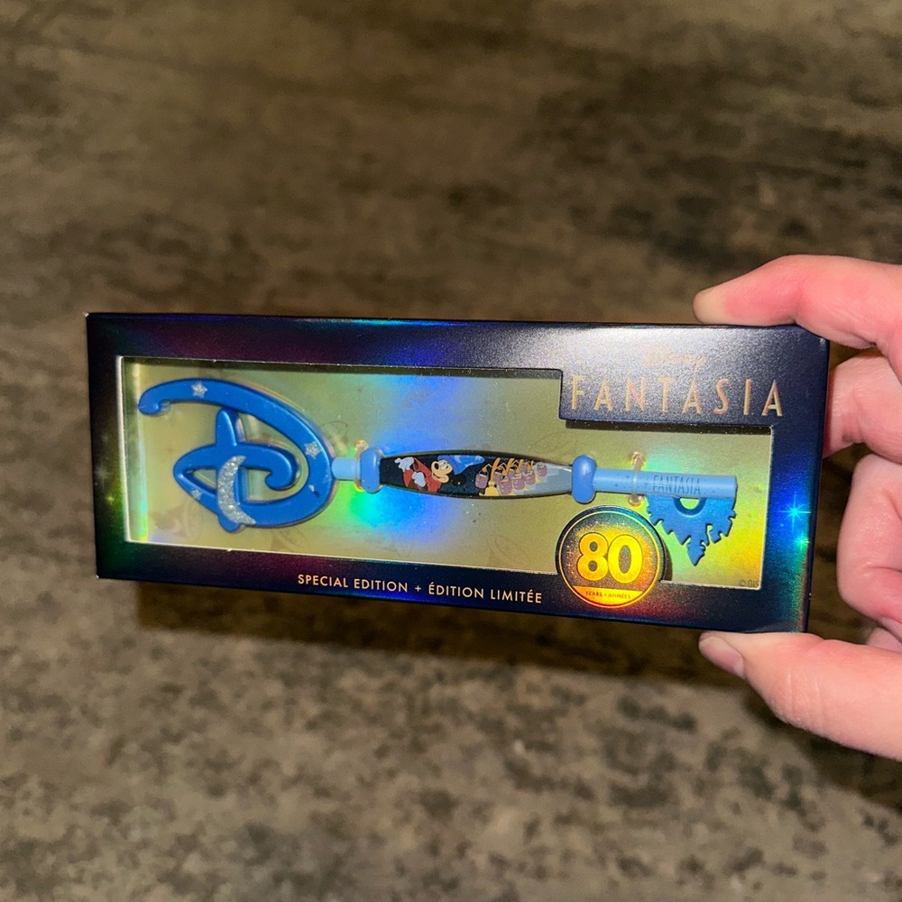 Disney Fantasia 80 years Key - Special Edition - BRAND NEW IN BOX